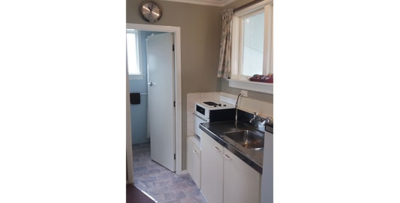 tourist flat camp kitchenette